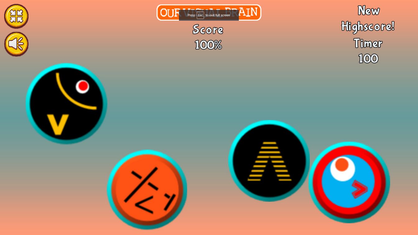 Fastmatch Activity Our Visual Brain